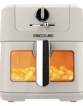 Cecotec Cecofry Antique 5000 Window / Freidora de Aire 5L 1500W Blanco Reacondicionado