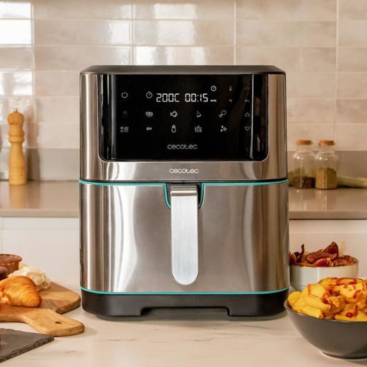 Cecotec Cecofry Supreme 8000 Freidora sin Aceite 8L 1800W Negro/Acero inoxidable 4 Cecotec Cecofry Supreme 8000 Freidora sin Aceite 8L 1800W Negro/Acero inoxidable