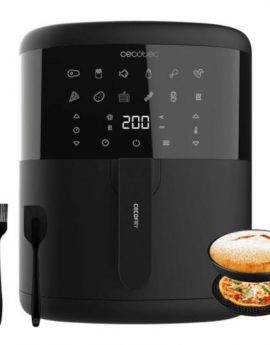 Freidora por Aire / Sin Aceite Cecotec Cecofry Bombastik 6000 Full/ 1700W/ Capacidad 6L