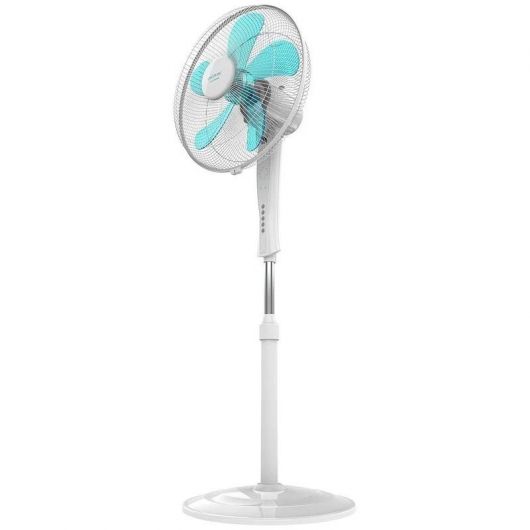 Ventilador de Pie Cecotec EnergySilence 530 Power Connected/ 50W/ 5 Aspas 40cm/ 3 velocidades