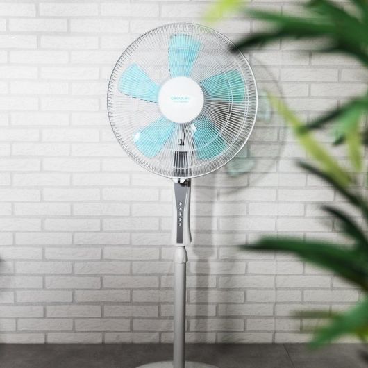 Ventilador de Pie Cecotec EnergySilence 530 Power Connected/ 50W/ 5 Aspas 40cm/ 3 velocidades 4 Ventilador de Pie Cecotec EnergySilence 530 Power Connected/ 50W/ 5 Aspas 40cm/ 3 velocidades