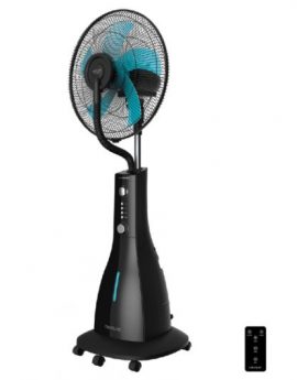Cecotec EnergySilence 590 Freshessence Ventilador Nebulizador de Pie 90W Negro