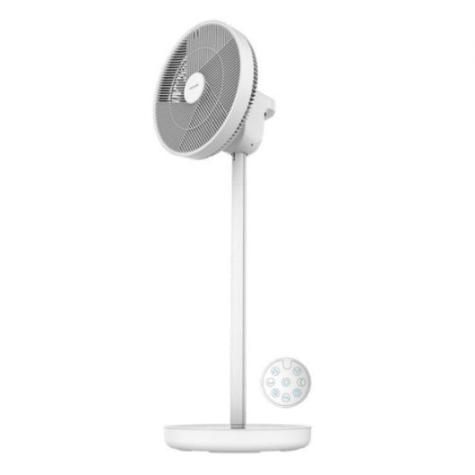 Ventilador de Pie Cecotec EnergySilence 2600 Sunflower Portable/ 22W/ 16 Aspas/ 12 velocidades