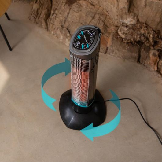 Cecotec Readywarm 1000 Power Tower Calefactor de Exterior 1000W 7 Cecotec Readywarm 1000 Power Tower Calefactor de Exterior 1000W