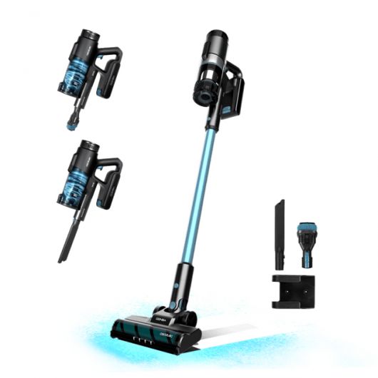 Cecotec Conga Rockstar 1500 Ray Jalisco - Aspirador Escoba/Mano sin Cables 33.6V 215W