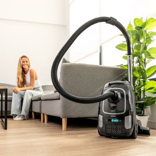 Cecotec Conga Powerbag 4000 XL - Aspirador Trineo con Bolsa y Cable 890W Negro 2 Cecotec Conga Powerbag 4000 XL - Aspirador Trineo con Bolsa y Cable 890W Negro