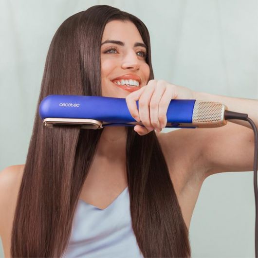 Cecotec Ritualcare Air Lisse 2 en 1 Plancha de Pelo con Aire 2 Cabezales 1000W Azul 13 Cecotec Ritualcare Air Lisse 2 en 1 Plancha de Pelo con Aire 2 Cabezales 1000W Azul