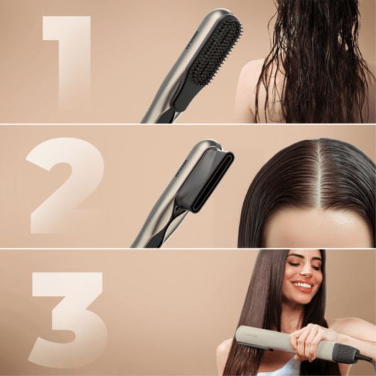Cecotec Ritualcare Air Lisse 2 en 1 Plancha de Pelo con Aire 2 Cabezales 1000W Azul 6 Cecotec Ritualcare Air Lisse 2 en 1 Plancha de Pelo con Aire 2 Cabezales 1000W Azul