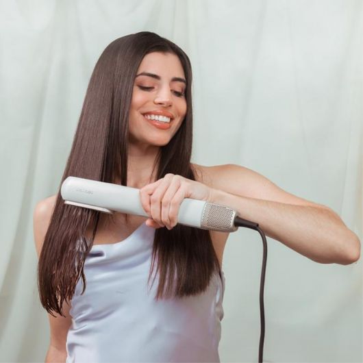 Cecotec Ritualcare Air Lisse 2 en 1 Plancha de Pelo con Aire 2 Cabezales 1000W Azul 7 Cecotec Ritualcare Air Lisse 2 en 1 Plancha de Pelo con Aire 2 Cabezales 1000W Azul
