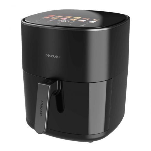 Cecotec Cecofry&Grill Duoheat 6500 - Freidora De Aire 6 Cecotec Cecofry&Grill Duoheat 6500 - Freidora De Aire 6.5L 2200W Negro