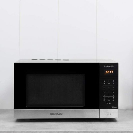 Microondas Cecotec ProClean 6010/ 800W/ Capacidad 23L/ Negro 2 Microondas Cecotec ProClean 6010/ 800W/ Capacidad 23L/ Negro