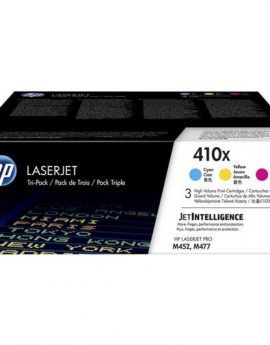 Tóner Original HP nº410X XL Alta Capacidad Multipack/ Cian/ Magenta/ Amarillo