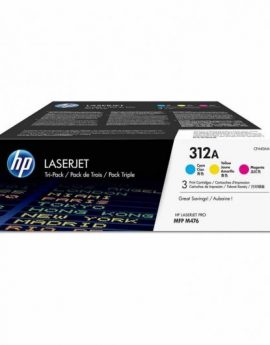 Tóner Original HP nº312A Multipack/ Cian/ Magenta/ Amarillo