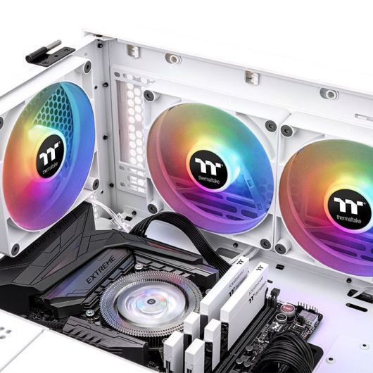 Thermaltake CT140 ARGB Sync PC Pack de 2 Ventiladores 140mm Blanco 4 Thermaltake CT140 ARGB Sync PC Pack de 2 Ventiladores 140mm Blanco