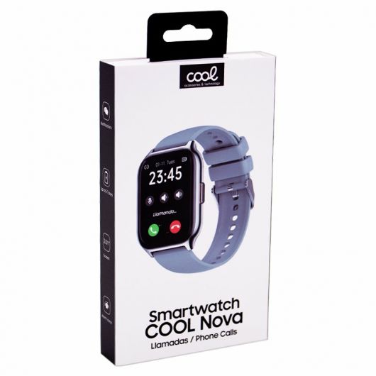 Cool Nova Smartwatch Silicona Gris 2 Cool Nova Smartwatch Silicona Gris