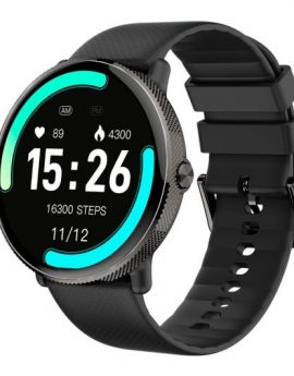 Cool Forever Smartwatch Pantalla Amoled Silicona Negro