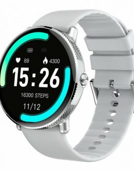 Cool Forever Smartwatch Pantalla Amoled Silicona Gris