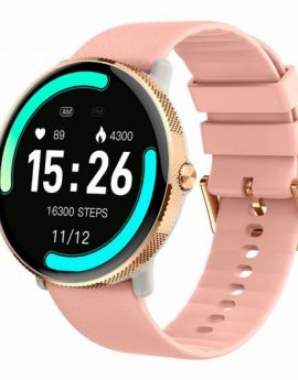 Cool Forever Smartwatch Pantalla Amoled Silicona Rosa