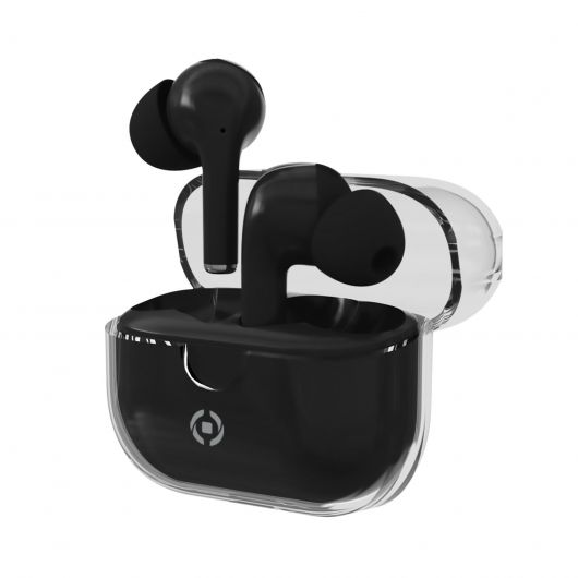 Celly CLEAR Auriculares True Wireless Stereo (TWS) Dentro de oído Llamadas/Música USB-C Bluetooth Negro