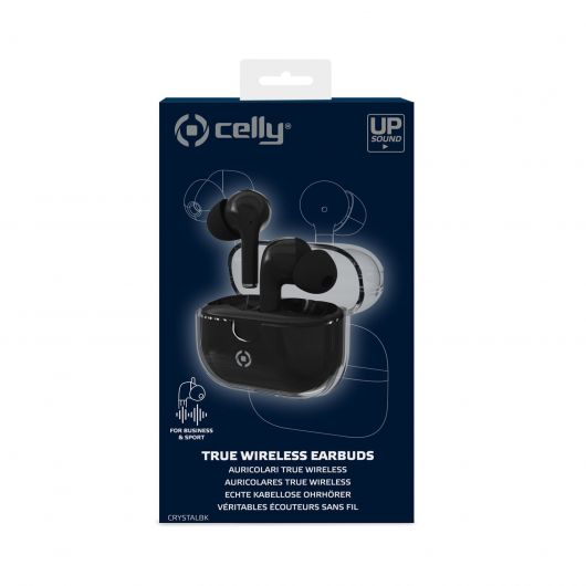 Celly CLEAR Auriculares True Wireless Stereo (TWS) Dentro de oído Llamadas/Música USB-C Bluetooth Negro 3 Celly CLEAR Auriculares True Wireless Stereo (TWS) Dentro de oído Llamadas/Música USB-C Bluetooth Negro
