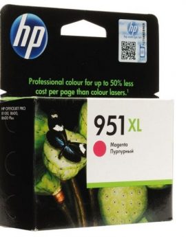 Cartucho de Tinta Original HP nº951 XL Alta Capacidad/ Magenta