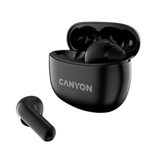 Canyon TWS-5 Auriculares Estéreo Inalámbricos Negros