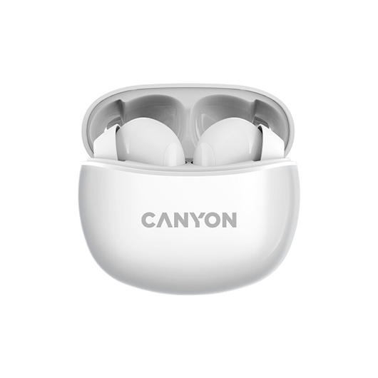 Canyon TWS-5 Auriculares Estéreo Inalámbricos Blancos