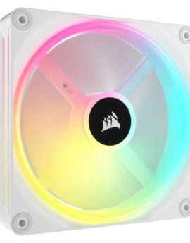 Corsair ICUE Link QX140 RGB Kit de Expansión de Ventilador PWM 140mm Blanco