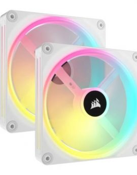 Corsair CO-9051008-WW sistema de refrigeración para ordenador Ventilador 14 cm Blanco 2 piezas