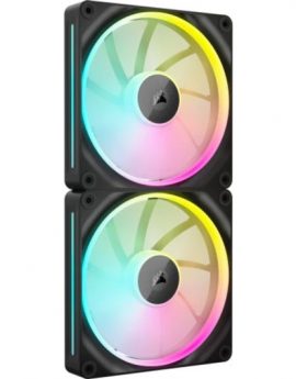 Corsair CO-9051028-WW sistema de refrigeración para ordenador Ventilador 14 cm Negro 2 piezas