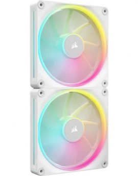 Corsair CO-9051032-WW sistema de refrigeración para ordenador Ventilador 14 cm Blanco 2 piezas