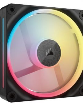 Corsair iCUE LINK LX120-R RGB Ventilador suplementario 12 cm Negro