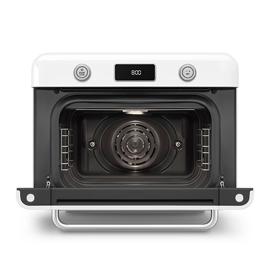 Smeg COF01WHEU Mini Horno de Vapor Combinado de Sobremesa 1800W Blanco - Multifunción Grill Air Fry - 33 recetas 2 Smeg COF01WHEU Mini Horno de Vapor Combinado de Sobremesa 1800W Blanco - Multifunción Grill Air Fry - 33 recetas
