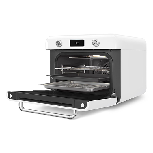 Smeg COF01WHEU Mini Horno de Vapor Combinado de Sobremesa 1800W Blanco - Multifunción Grill Air Fry - 33 recetas 3 Smeg COF01WHEU Mini Horno de Vapor Combinado de Sobremesa 1800W Blanco - Multifunción Grill Air Fry - 33 recetas