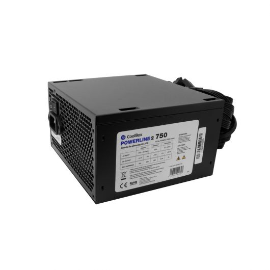 CoolBox Fuente de alimentación 750W PowerLine2 6 CoolBox Fuente de alimentación 750W PowerLine2