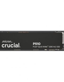 SSD Crucial P510 2TB M.2 NVMe PCIe 5.0 10000MB/s 8700MB/s TLC Negro