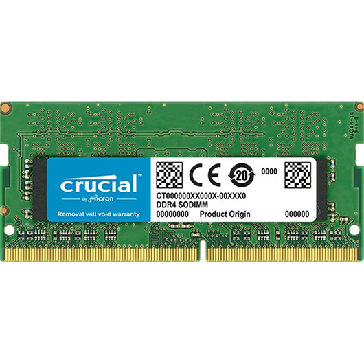 Crucial SO-DIMM DDR4 2400 PC4-19200 4GB CL17