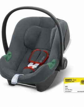 Silla coche Cybex Aton B2 i-Size con Base One Gris 0+ (de 0 a 13 kilos)