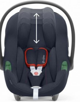 Silla coche Cybex Aton B2 i-Size con Base One Azul 0+ (de 0 a 13 kilos)