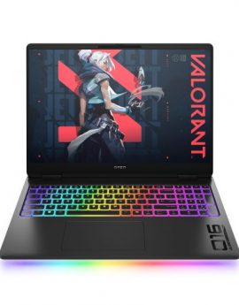 HP OMEN MAX Gaming 16-ah0038ns Intel Core Ultra 7 255HX/ 16' WQXGA/ 32GB/ 1TB SSD/ RTX 5070 Ti/ sin S.O. AI PC Negro