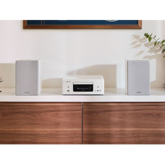 Denon CEOL N12DAB Micro Cadena con Sintonizador de Radio DAB/FM y Reproductor de CD Blanca 3 Denon CEOL N12DAB Micro Cadena con Sintonizador de Radio DAB/FM y Reproductor de CD Blanca
