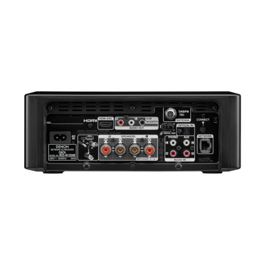 Denon CEOL N12DAB Micro Cadena con Sintonizador de Radio DAB/FM y Reproductor de CD Blanca 5 Denon CEOL N12DAB Micro Cadena con Sintonizador de Radio DAB/FM y Reproductor de CD Blanca