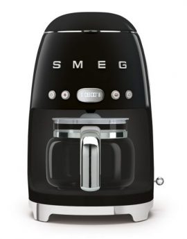 Smeg DCF02BLEU Cafetera de Goteo 1.4L 1050W Negro