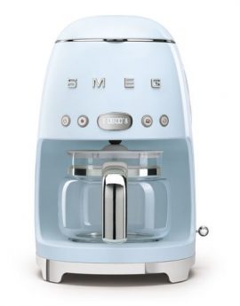 Smeg DCF02PBEU Cafetera de Goteo 1.4L 1050W Azul Pastel