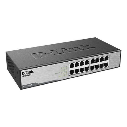 Switch D-Link DES-1016D 16 Puertos/ RJ-45 10/100 2 Switch D-Link DES-1016D 16 Puertos/ RJ-45 10/100