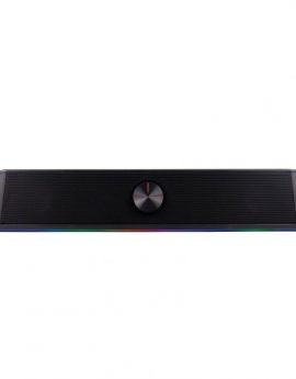 CoolBox Deep Gaming R200B Barra de sonido Bluetooth 2.0 canales 6W RGB Negro