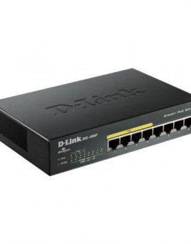 Switch D-Link DGS-1008P 8 Puertos/ RJ-45 Gigabit 10/100/1000/ PoE