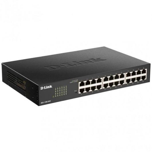 Switch Gestionable D-Link DGS-1100-24PV2 24 Puertos/ RJ-45 Gigabit 10/100/1000 PoE - DGS-1100-24PV2/E 2 Switch Gestionable D-Link DGS-1100-24PV2 24 Puertos/ RJ-45 Gigabit 10/100/1000 PoE - DGS-1100-24PV2/E