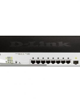 Switch Gestionado D-Link DGS-1210-08P/ 8 Puertos/ RJ45 10/100/1000/ SFP/ PoE