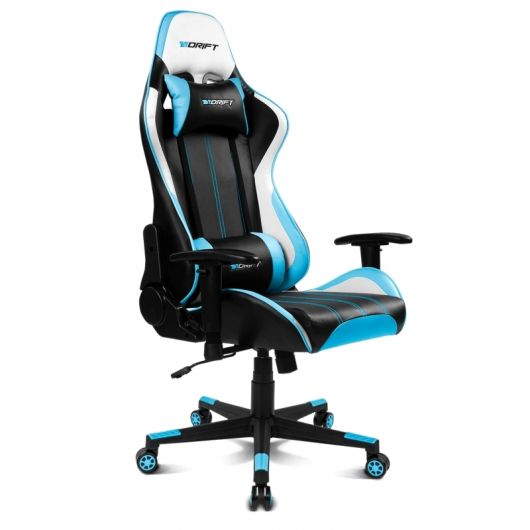 Drift DR175BLUE Silla Gaming Negra/Azul